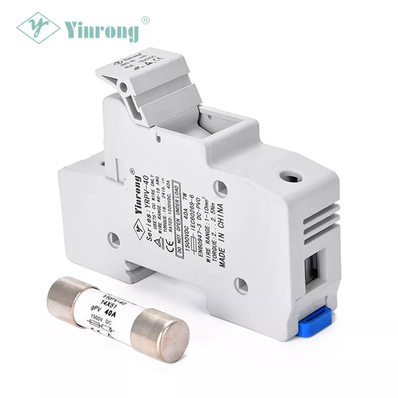 14×51 1500VDC gPV Sigortası Müasir Yüksək Gərginlikli Günəş Sistemləri üçün Mükəmməl Qoruma Həllidir